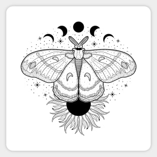 Cecropia Moth | Sun & Moon Sticker